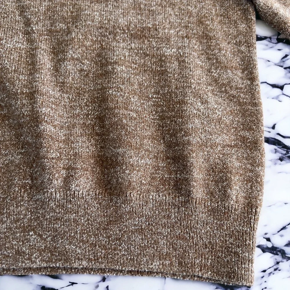Gap NWT Baby Size 18-24 Months Budding Heather Brown Crewneck Sweater